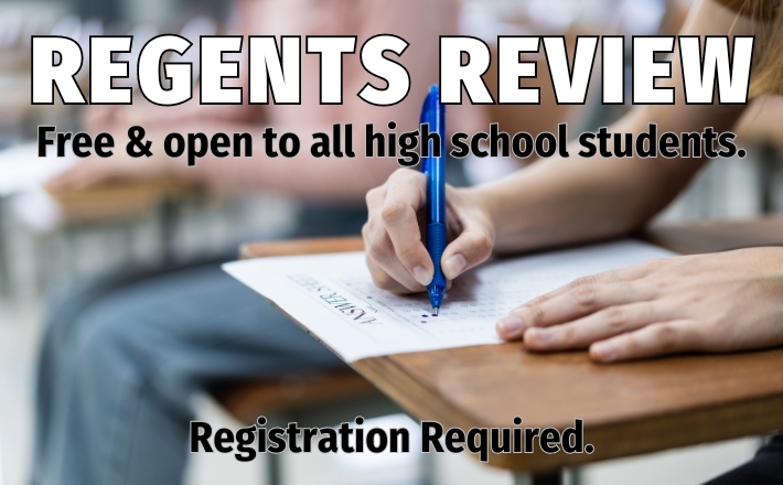 regents review free and open to all must register