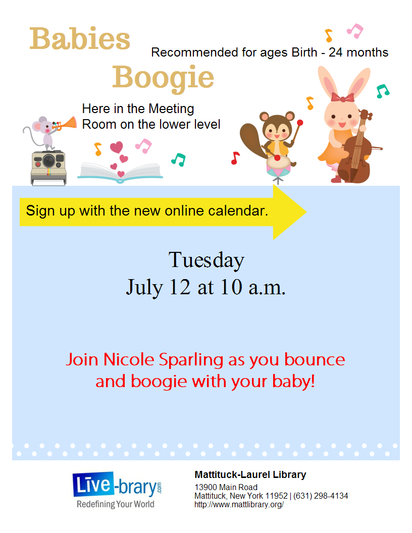 A morning of activities to share with your baby or little one.