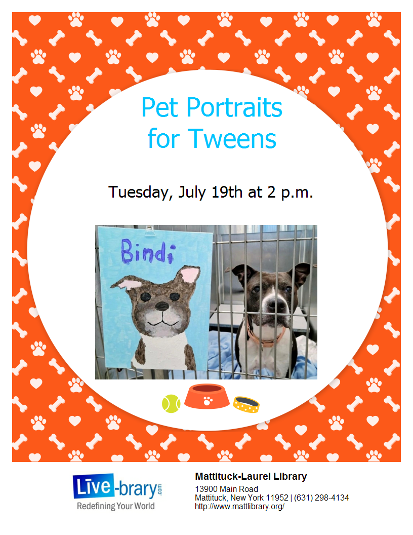Help out a shelter animal with their own portrait!