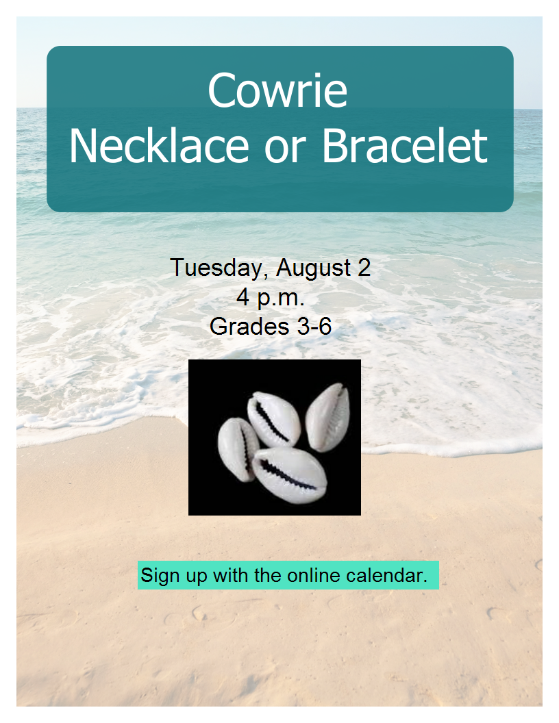 Create some beach themed jewelry.