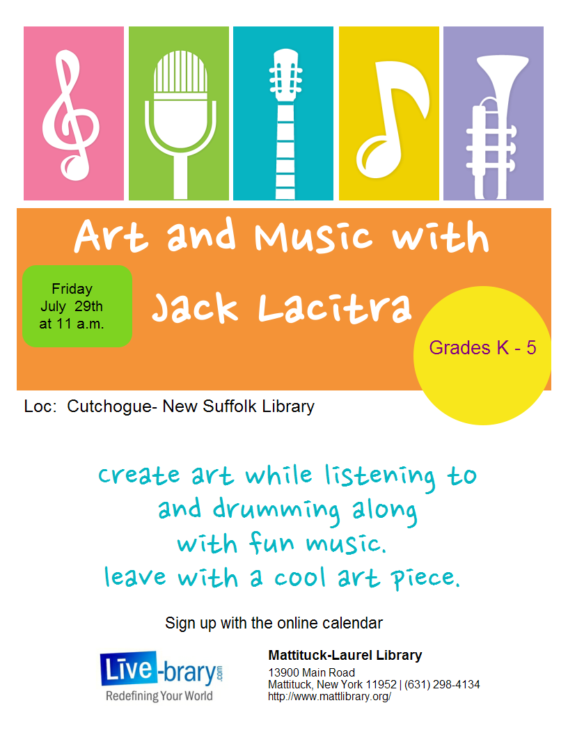 Experience the arts with Jack.