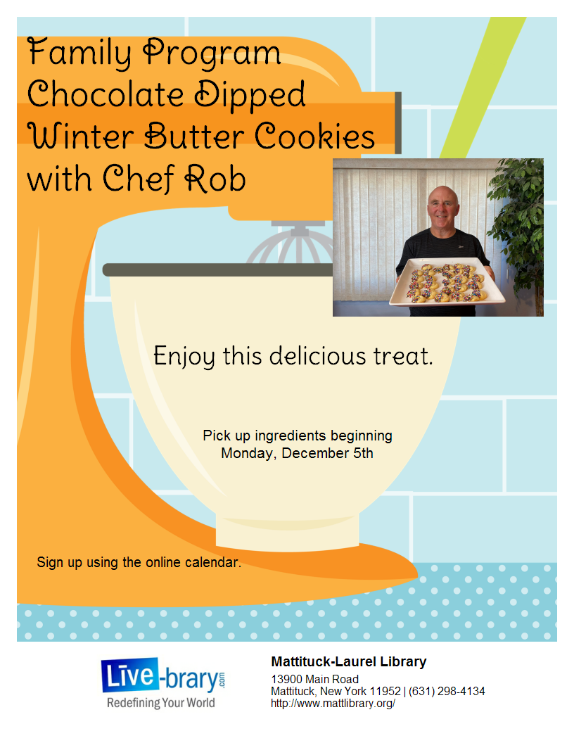 Enjoy these delicious cookies with help from Chef Rob