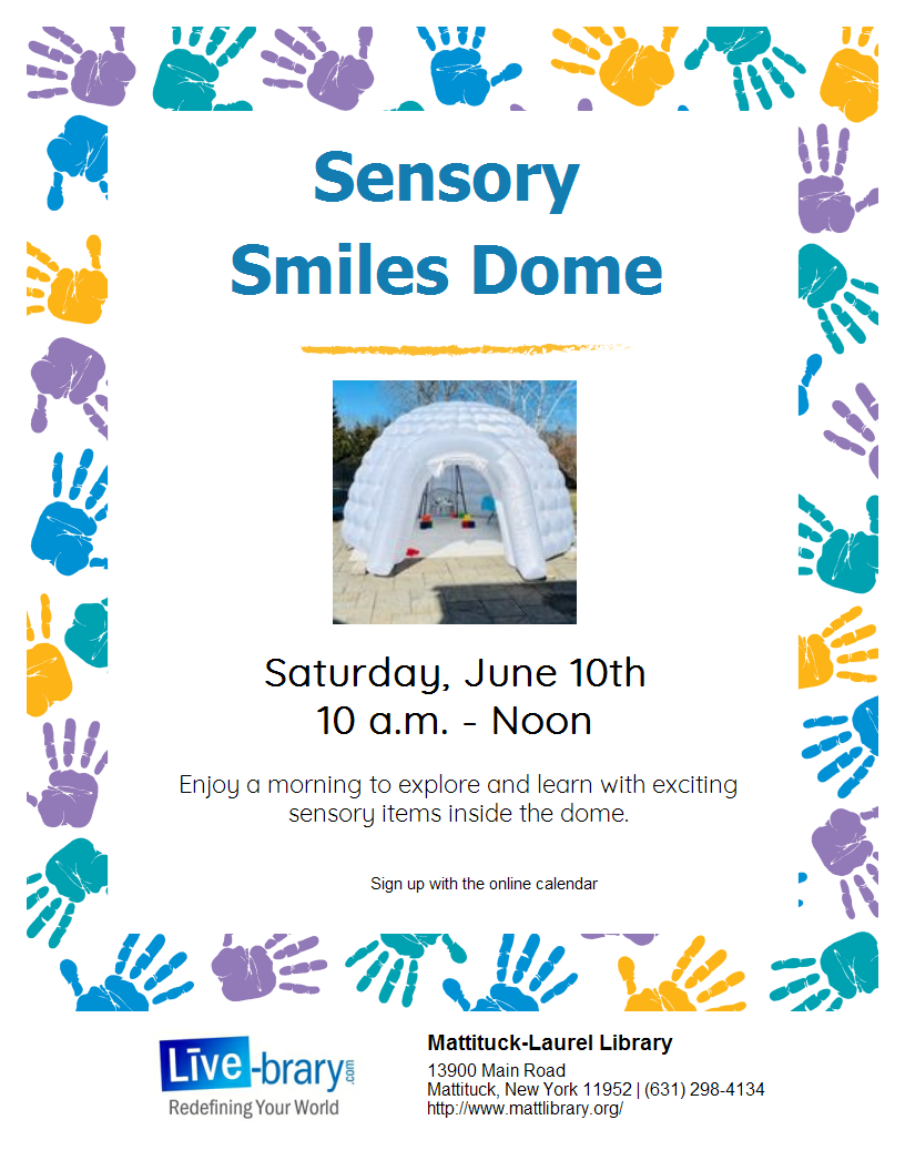 Spend time in the dome with sensory smiles of Long Island