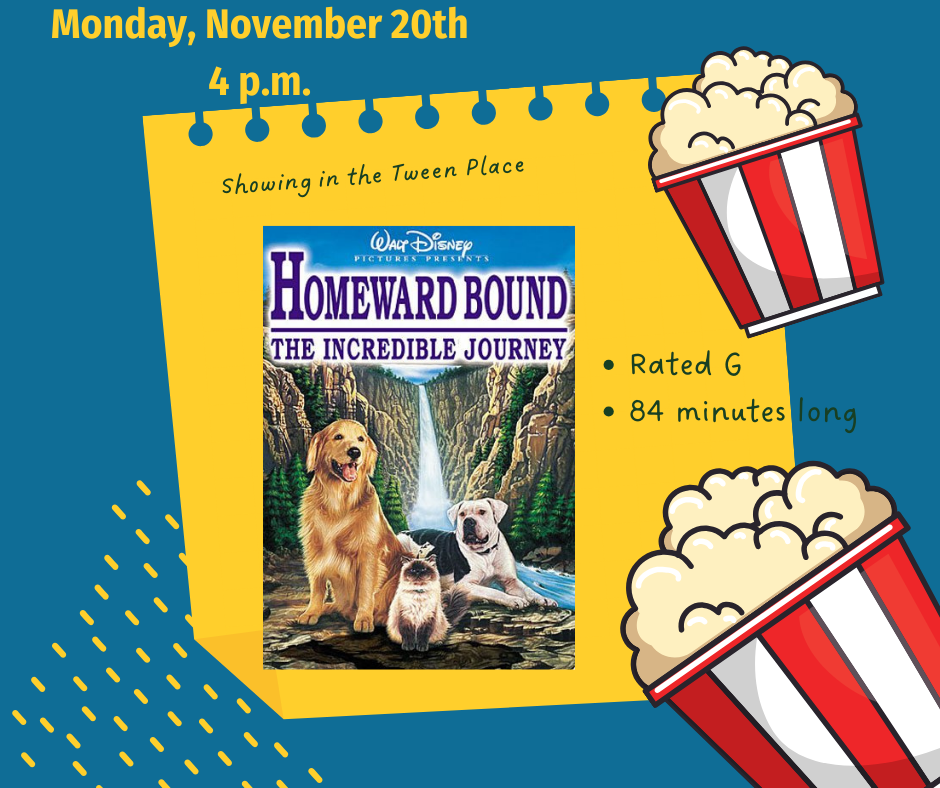 A fun-loving bulldog, a wise old golden retriever, and a  Siamese cat travel through the rugged Sierras in search for Their missing human family.