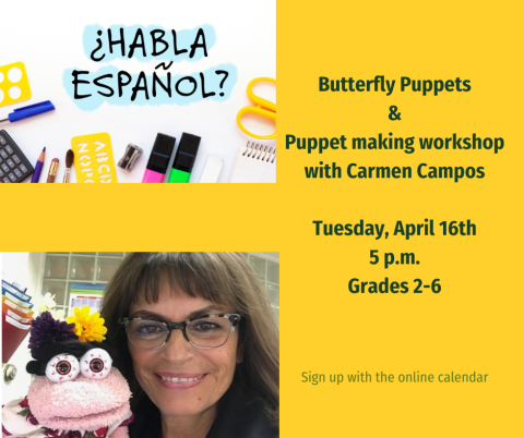 Enjoy the bilingual stories and make some beautiful puppets