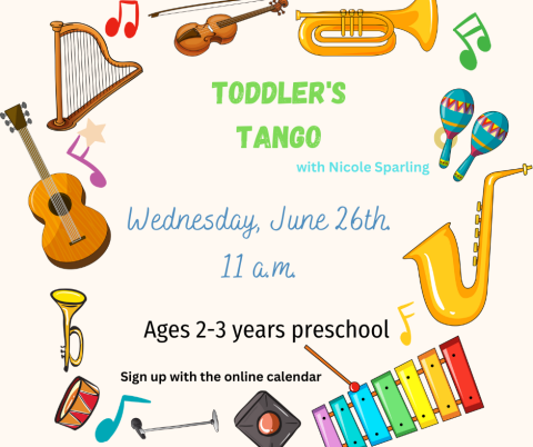 Enjoy a morning full of musical fun with your toddler